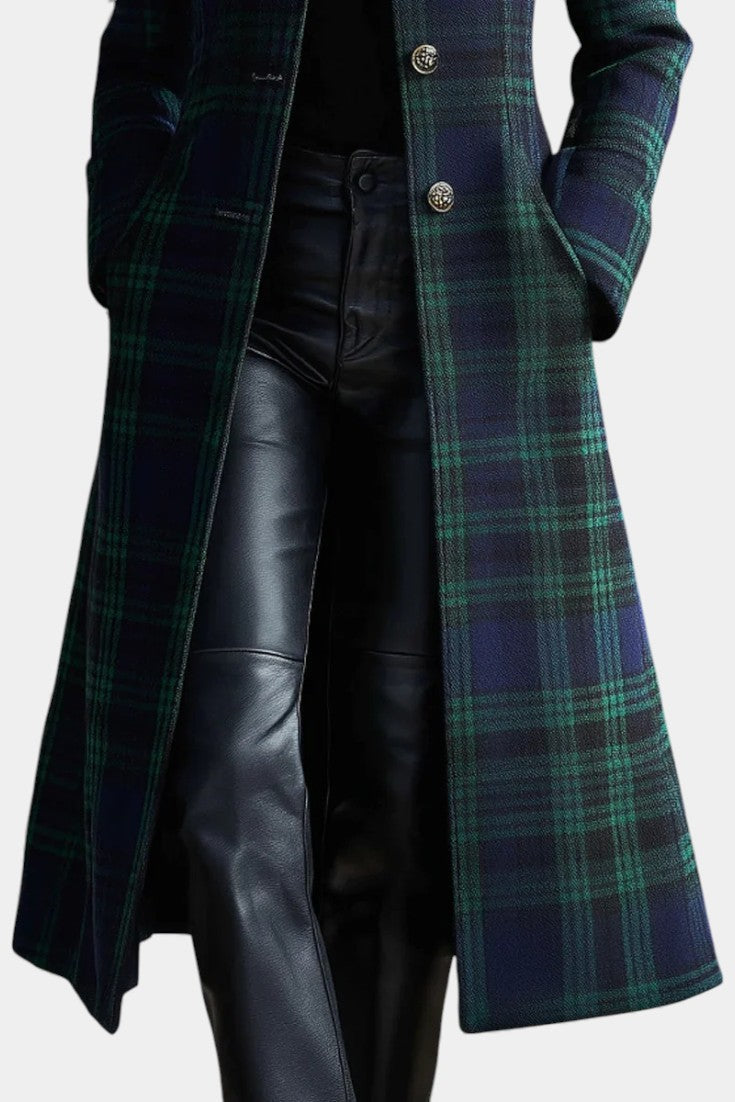 LUCY | Timeless Plaid Coat